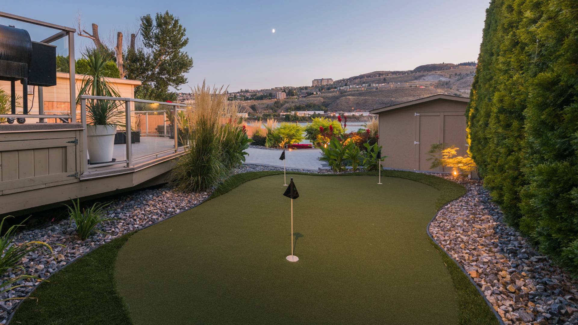 residential landscaping Penticton backyard